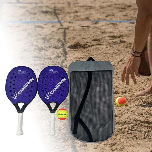 Colaxi 2X Beach Tennis Rackets Beach Tennis Paddles Nonslip Grip Beach Tennis Racquet with Storage Bag for Park Playground Courtyard in Saudi Arabia
