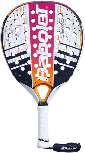 Babolat Dyna Energy Padel Racket (Pink/Orange/White) in Saudi Arabia