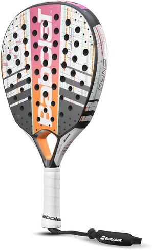 Babolat Dyna Energy Padel Racket (Pink/Orange/White) in Saudi Arabia