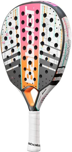 Babolat Dyna Energy Padel Racket (Pink/Orange/White) in Saudi Arabia