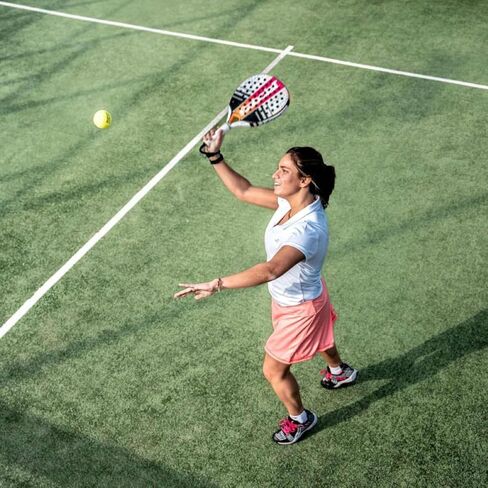 Babolat Dyna Energy Padel Racket (Pink/Orange/White) in Saudi Arabia