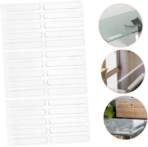 STOBOK 30pcs Silicone Bumper Pads for Kitchen Cabinets Door Bumper Table Pad Apply Adhesive Sliders in Saudi Arabia