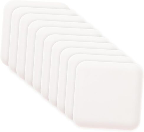 Holibanna 10pcs Silicone Door Bumper Adhesive Wall Protector for Door Knobs Prevents Damage to Walls for to Install in Saudi Arabia