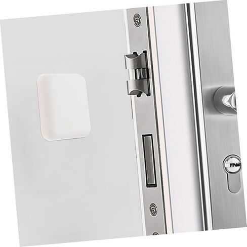 Holibanna 10pcs Silicone Door Bumper Adhesive Wall Protector for Door Knobs Prevents Damage to Walls for to Install in Saudi Arabia