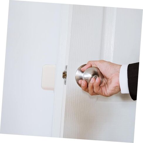 Holibanna 10pcs Silicone Door Bumper Adhesive Wall Protector for Door Knobs Prevents Damage to Walls for to Install in Saudi Arabia