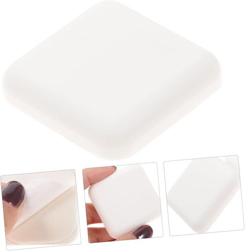 Holibanna 10pcs Silicone Door Bumper Adhesive Wall Protector for Door Knobs Prevents Damage to Walls for to Install in Saudi Arabia