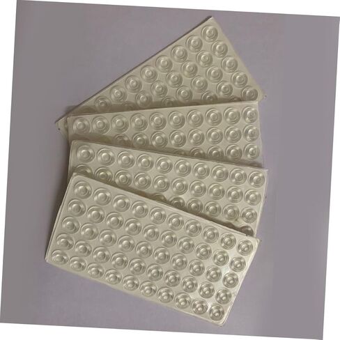 Artibetter 200pcs Slip Furniture Pads Door Knob Particles Soundproofing Door Seal for Cabinets and Wall Guard in Saudi Arabia