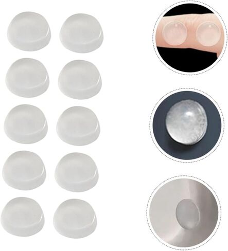 GARVALON 2pcs Self-Adhesive Cabinet Door Bumpers Pads for Noise Reduction and Shock Absorption for Protecting Drawers and Cabinets from Scratches in Kuwait