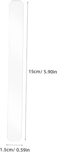 ULTECHNOVO 20pcs Self-Adhesive Silicone Bumper Strips for Cabinets Doors Windows Collision Pads for Furniture Protection Easy to Install Invisible Design in Kuwait