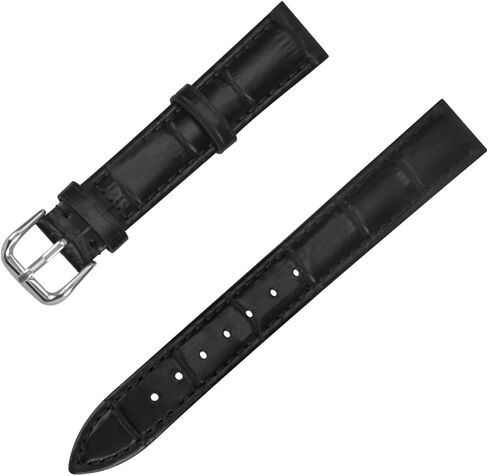 GALPADA Leather Watch Band with Pin Buckle Stylish Sweatproof Wrist Strap Durable Replacement Strap for Watch Re in Saudi Arabia