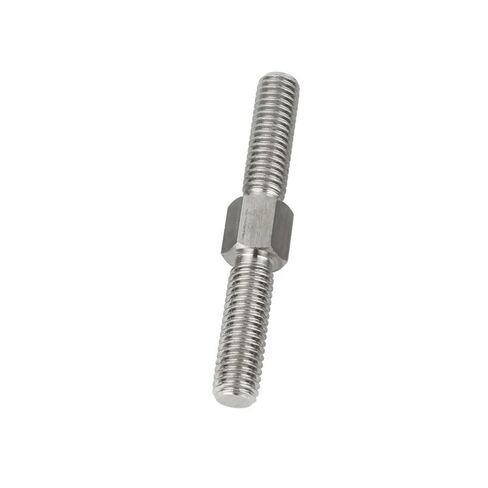M5 M16 Double Threaded Rod, 40-100mm Stainless Steel, Left & Right Thread, Precision Engineering 1pc(M8x80mm) in Saudi Arabia