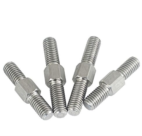 M4 Double End Threaded Rods - 5pcs Stainless Steel Positive and Negative Thread Bar for DIY Metal Working(M4x40mm) in Saudi Arabia