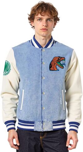 Pro Standard NCAA mens Mens College Varsity Blues Denim Denim Jacket in Saudi Arabia