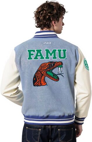 Pro Standard NCAA mens Mens College Varsity Blues Denim Denim Jacket in Saudi Arabia
