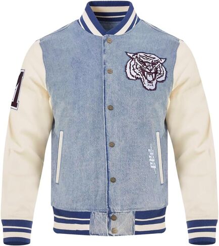 Pro Standard NCAA mens Mens College Varsity Blues Denim Denim Jacket in Saudi Arabia