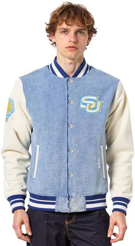Pro Standard NCAA mens Mens College Varsity Blues Denim Denim Jacket in Saudi Arabia