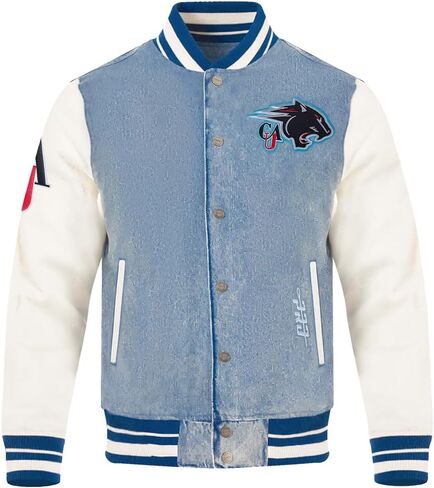 Pro Standard NCAA mens Mens College Varsity Blues Denim Denim Jacket in Saudi Arabia