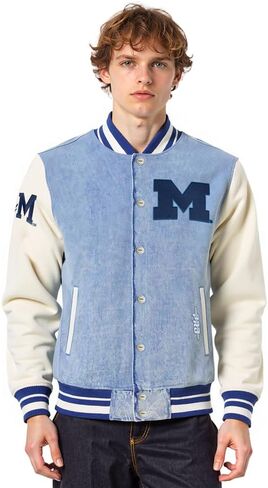 Pro Standard NCAA mens Mens College Varsity Blues Denim Denim Jacket in Saudi Arabia