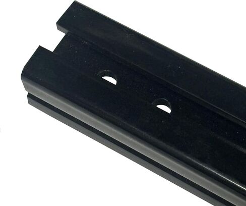SPI, 40-8, Pair of Black Snowmobile Slide Rail Wearstrips for Arctic Cat & for Yamaha 56" Profile 2 in Saudi Arabia