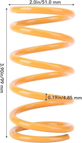 زنبرك برتقالي لقابض المحرك الأساسي، قطعة بديلة لقط القطب الشمالي EXT580 EFI DX 1996 - فولاذ زنبركي عالي المتانة، أداء معزز لعربات الثلوج in Kuwait
