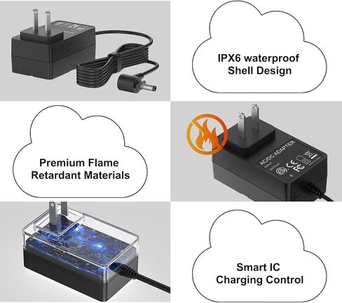 شاحن لصاروخ القرش بيت برو DK33-248080H-U متوافق مع مكنسة القرش اللاسلكية IX140H IX141 IZ140 IZ140C IZ141C IZ142 IZ363H UZ145 WZ140 24.8 فولت شاحن مكنسة لاسلكي in Kuwait