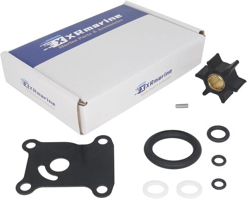 0394711 Water Pump Impeller Repair Kit for Evinrude Johnson OMC BRP 2 Stroke 8 9.9 10 15 HP 1974-UP Outboard Motor Boat Engine Replacement 394711 0387610 387610 0388139 388139 Sierra 18-3327 18-3400 in Saudi Arabia