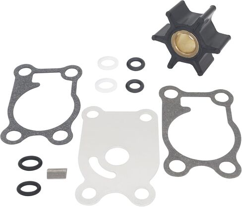 0394711 Water Pump Impeller Repair Kit for Evinrude Johnson OMC BRP 2 Stroke 8 9.9 10 15 HP 1974-UP Outboard Motor Boat Engine Replacement 394711 0387610 387610 0388139 388139 Sierra 18-3327 18-3400 in Saudi Arabia