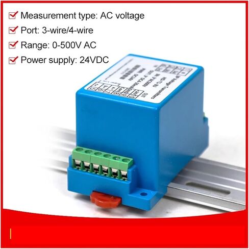 0-500V AC Voltage Transmitter(0-100V AC_0-10V Out_24VDC) in Saudi Arabia