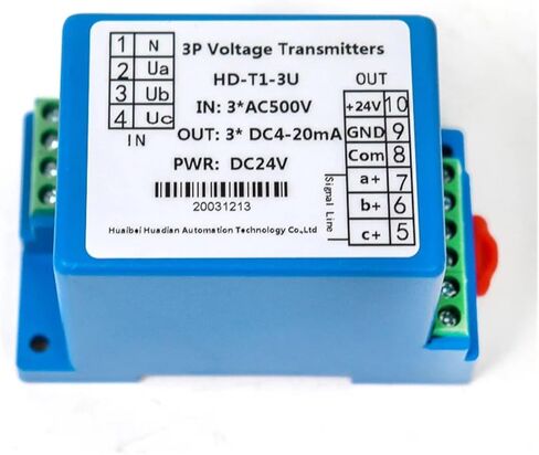 0-500V AC Voltage Transmitter(0-100V AC_0-10V Out_24VDC) in Saudi Arabia