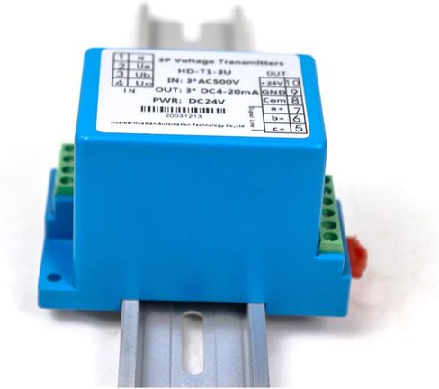 RS485 Voltage Sensor Output 4-20mA AC Voltage Transmitter(0-100V AC_0-10V Out_12VDC) in Saudi Arabia