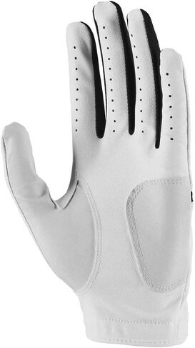 Nike Mens Dura Feel X Left Hand Golf Glove White | White | Black Small in Saudi Arabia