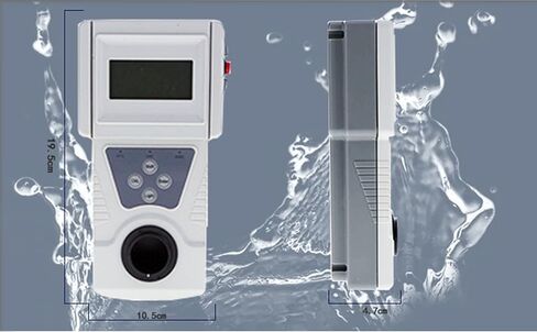 Digital Turbidity Meter Kit Turbidimeter Tester with Turbidimeter Calibration Solution Kit Range 0 to 200 NTU Accuracy 0.1 NTU Resoultion 0.01Units NTU EBC ASBC for Plants ISO7027 Compliant in Saudi Arabia