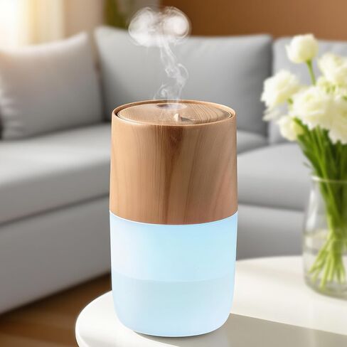 موزع روائح الزيوت العطرية سعة 300 مل، موزع روائح العلاج العطري برذاذ قنديل البحر مع 7 ألوان، 4 أوضاع إضاءة، مرطب بالموجات فوق الصوتية، موزع روائح عطرية تلقائيًا في عيد الحب، هدية عيد الفصح للمنزل والمكتب واليوجا in Kuwait