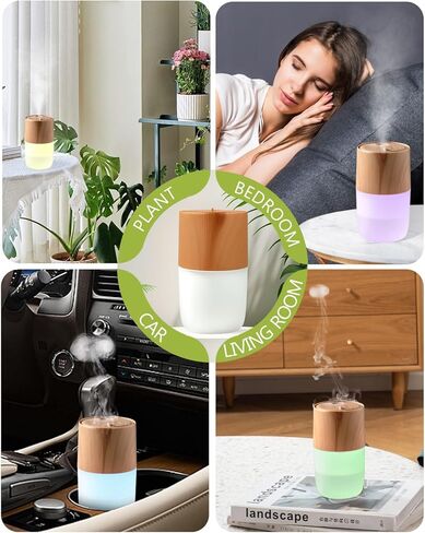 موزع روائح الزيوت العطرية سعة 300 مل، موزع روائح العلاج العطري برذاذ قنديل البحر مع 7 ألوان، 4 أوضاع إضاءة، مرطب بالموجات فوق الصوتية، موزع روائح عطرية تلقائيًا في عيد الحب، هدية عيد الفصح للمنزل والمكتب واليوجا in Kuwait