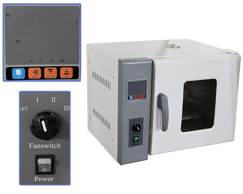 TECHTONGDA Digital Forced Air Convection Drying Oven Heat Treat Industrial Lab Temperature Control Adjustable Fan Speed (17.3X21.6X21.6inch Chamber) in Saudi Arabia