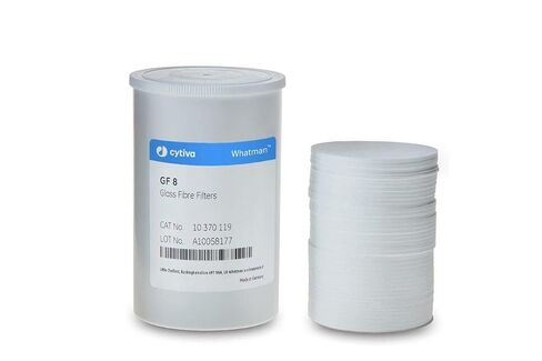 GE Bio-Sciences 10370119 دائرة فلتر زجاجية من الألياف الدقيقة مع غلاف من الدرجة GF 8، قطر 47 مم (عبوة من 200 قطعة) in Saudi Arabia