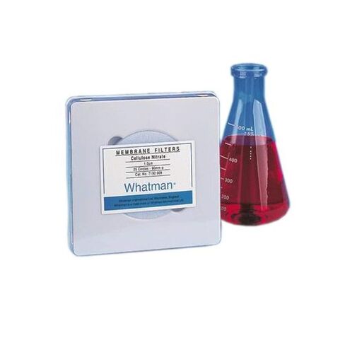 GE Bio-Sciences 10401314 Glass Microfiber Filter Circle, 50mm Diameter, Cellulose Nitrate, 0.2µm Pore Size, Plain White, Pack of 100 in Saudi Arabia