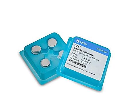 GE Bio-Sciences 10404131 Glass Microfiber Filter Circle, 142mm Diameter, Cellulose Acetate OE 66, 0.2µm Pore Size, Pack of 25 in Saudi Arabia