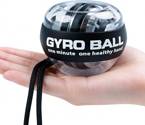 Wrist Ball Power Trainer Auto Start Gyroscopic Forearm Exerciser Gyro Ball for Hand, Wrist and Sports Warm Up in Saudi Arabia