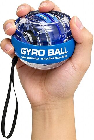 Wrist Ball Power Trainer Auto Start Gyroscopic Forearm Exerciser Gyro Ball for Hand, Wrist and Sports Warm Up in Saudi Arabia