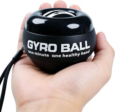 Wrist Ball Power Trainer Auto Start Gyroscopic Forearm Exerciser Gyro Ball for Hand, Wrist and Sports Warm Up in Saudi Arabia