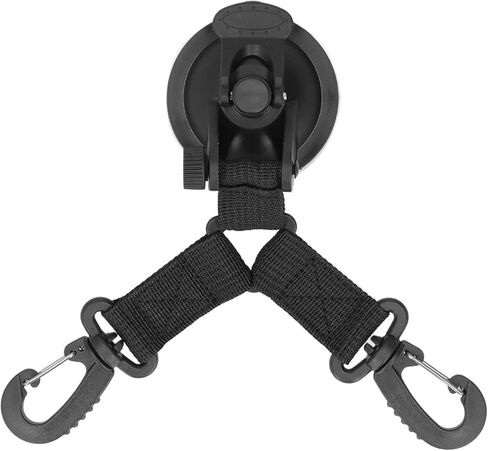 4 قطع مرساة كأس شفط، خطاف خيمة تخييم عالي التحمل، خطاف تأمين مزدوج الرأس مع حزام ABS والنايلون، كوب شفط خارجي متعدد الأغراض للسيارة والشاحنات والسفر والمنزل in Kuwait