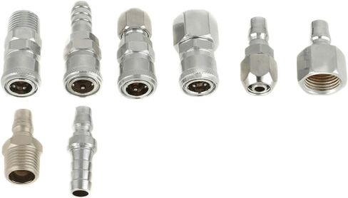 1/2" Pneumatic Air Compressor Hose Quick Coupler Socket Connector Set Compressor Hose Connector Air Hose Fitting in Saudi Arabia