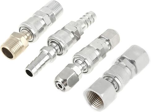 1/2" Pneumatic Air Compressor Hose Quick Coupler Socket Connector Set Compressor Hose Connector Air Hose Fitting in Saudi Arabia