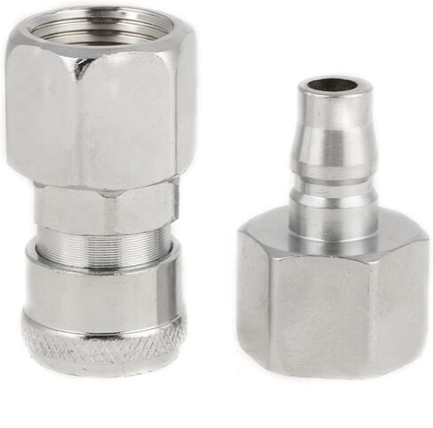 1/2" Pneumatic Air Compressor Hose Quick Coupler Socket Connector Set Compressor Hose Connector Air Hose Fitting in Saudi Arabia