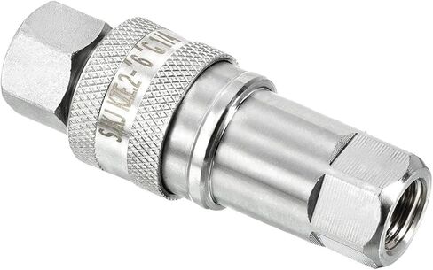 1 Set Hydraulic Quick Connect Coupler Set Carbon Steel G1/4 Female Thread Pipe Fitting High And Low Temperature in Saudi Arabia
