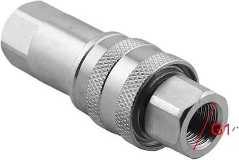 1 Set Hydraulic Quick Connect Coupler Set Carbon Steel G1/4 Female Thread Pipe Fitting High And Low Temperature in Saudi Arabia