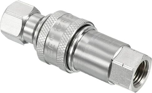 1 Set Hydraulic Quick Connect Coupler M14x1.5mm Female Thread Pipe Fitting in Saudi Arabia