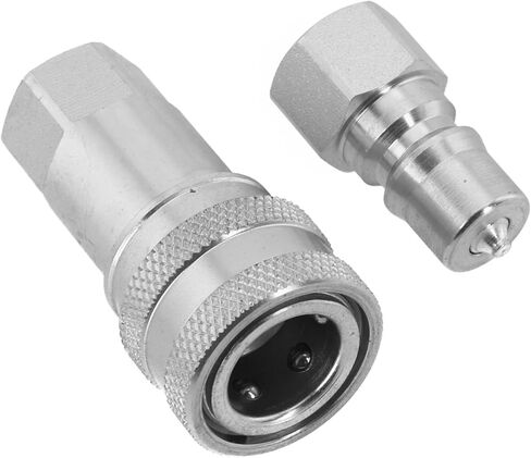 1 Set Hydraulic Quick Connect Coupler M14x1.5mm Female Thread Pipe Fitting in Saudi Arabia