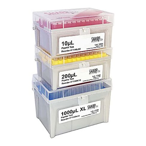 1148F60CS, Sharp Elite Low-Retention Tip, Graduated, Clear, 300µL Capacity, Pack of 10000 in Kuwait